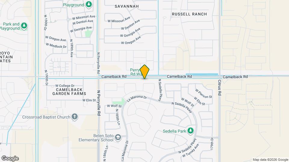 18388 W College Dr Map and Location Details