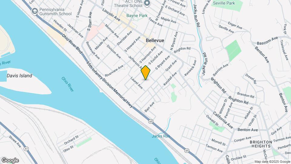 141 S Bryant Ave Mapa y Detalles de la Ubicación