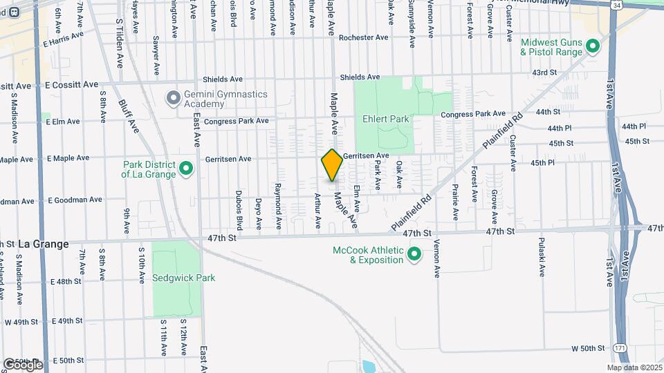 4532 Maple Ave Map and Location Details