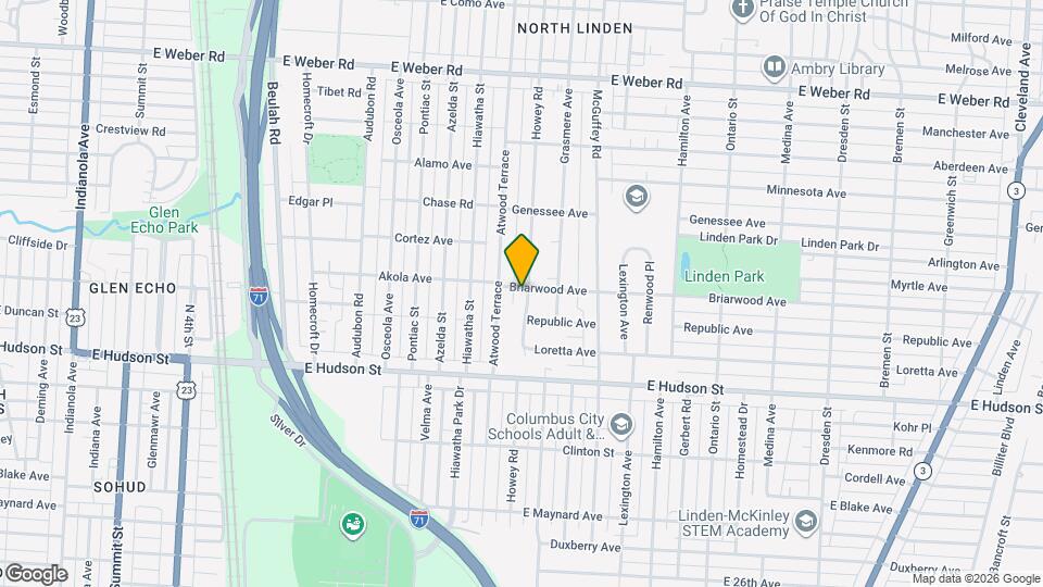 2531 Howey Rd Map and Location Details