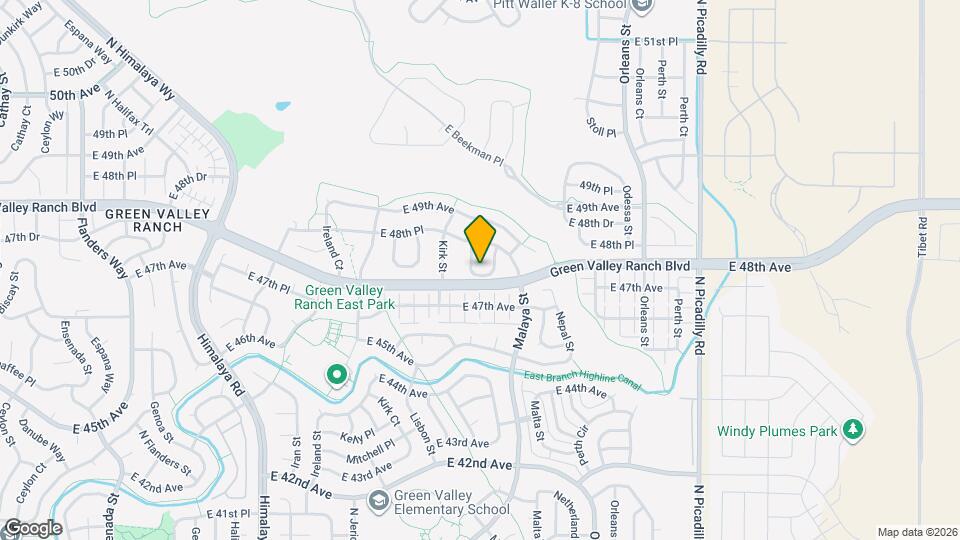 4804 N Lisbon St Map and Location Details