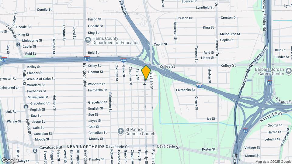 5706 Hardy St Map and Location Details