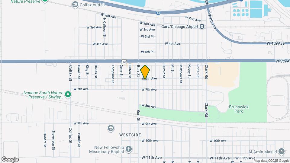 608 Ralston St Map and Location Details