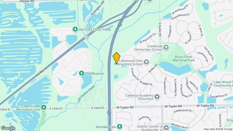 13902 S Oakdale Ct Map and Location Details