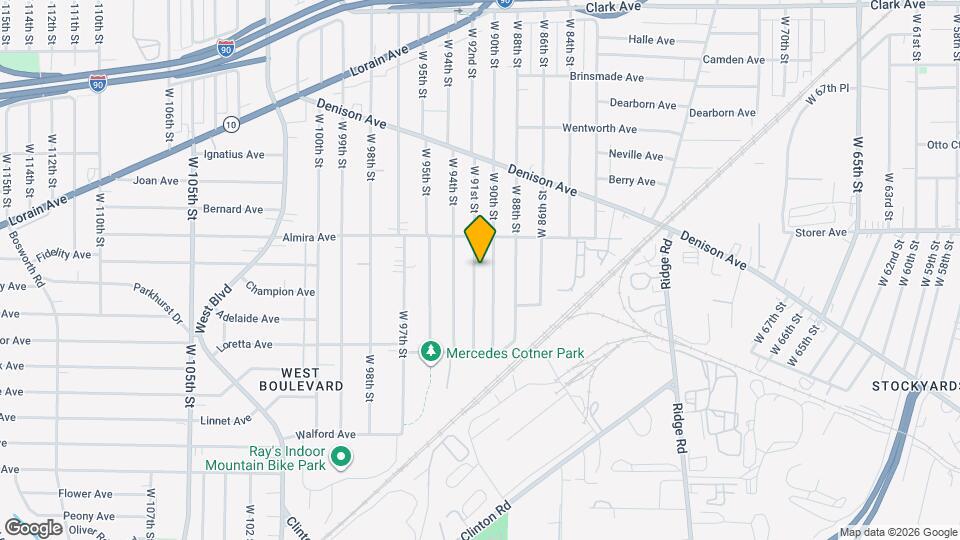 3407 W 91st St Map and Location Details