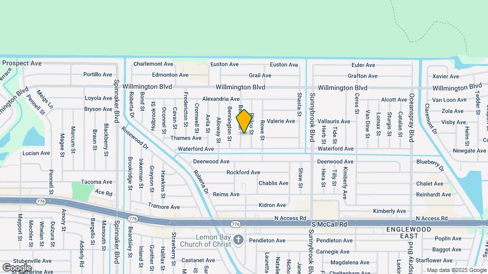 6222 Berkley St Map and Location Details