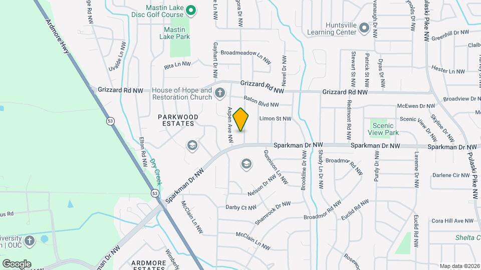 2505 Piney Branch Rd NW Map and Location Details