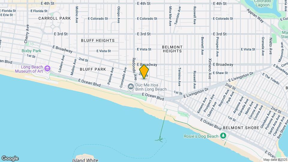 111 Loma Ave Map and Location Details