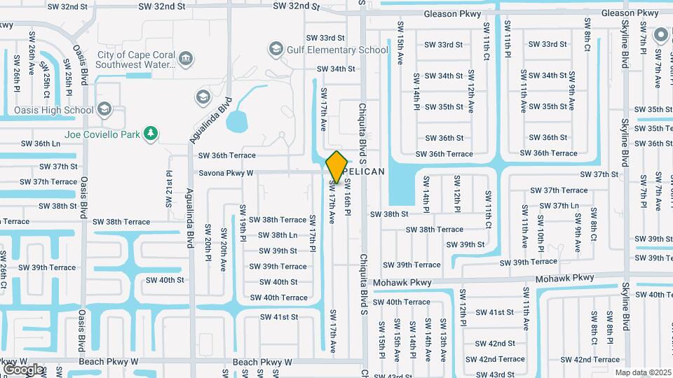 3715 SW 17th Ave Mapa y Detalles de la Ubicación