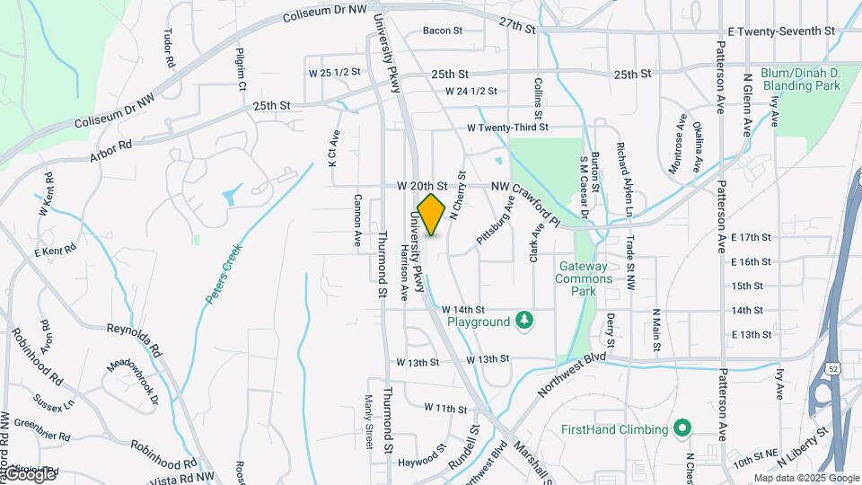 1653 Lincoln Ave Map and Location Details
