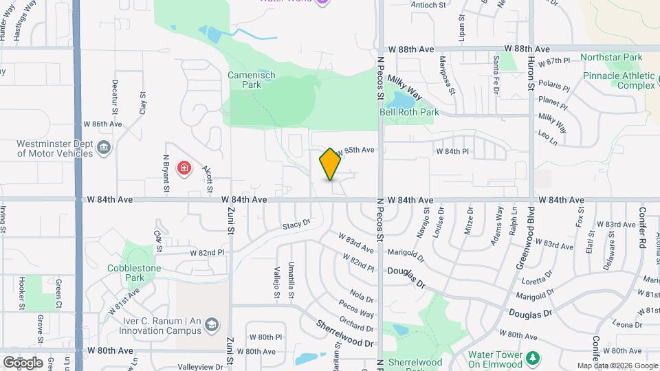 1816 Aspen Meadows Cir Map and Location Details