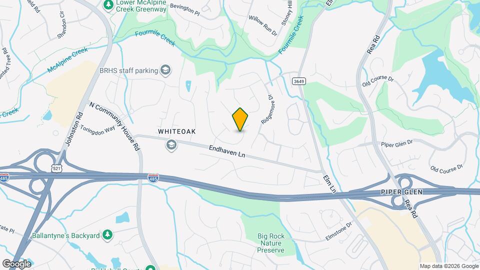 6520 Red Maple Dr Map and Location Details