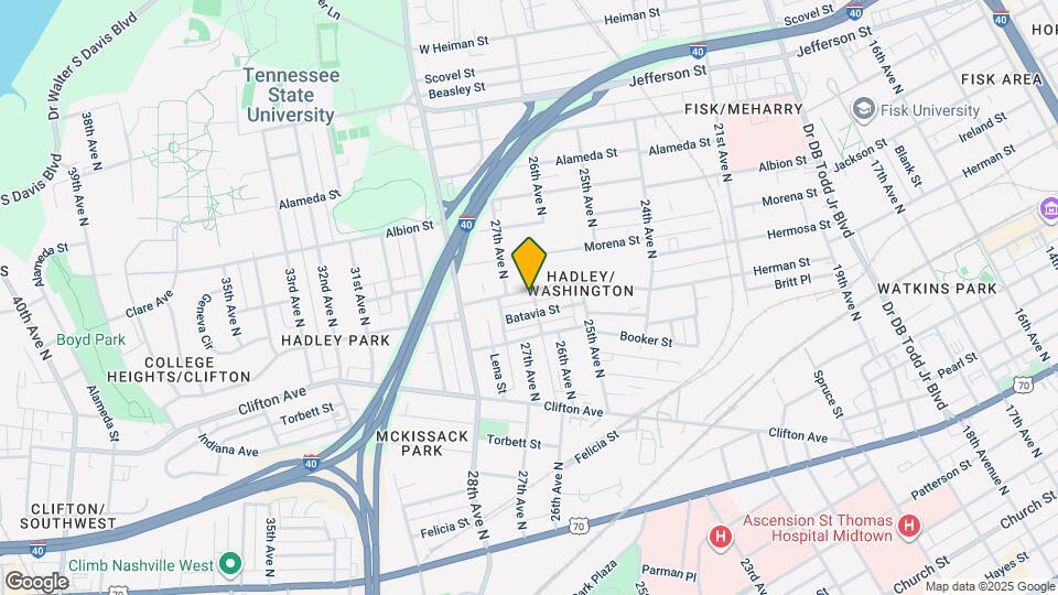 2601 Herman St Map and Location Details