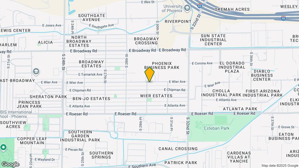 2903 E Wier Ave, Unit 3 Mapa y Detalles de la Ubicación