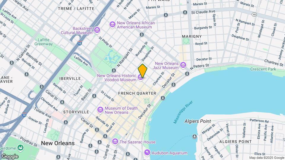 723 Dumaine St Map and Location Details