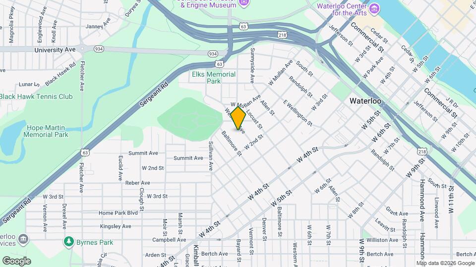 226 Western Ave Map and Location Details