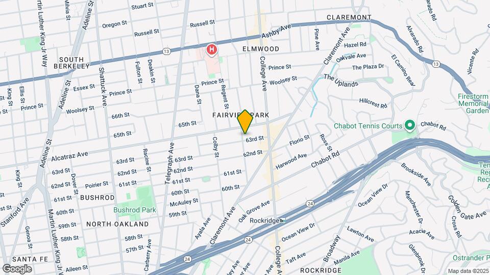 346 63rd St, Unit 1 Map and Location Details