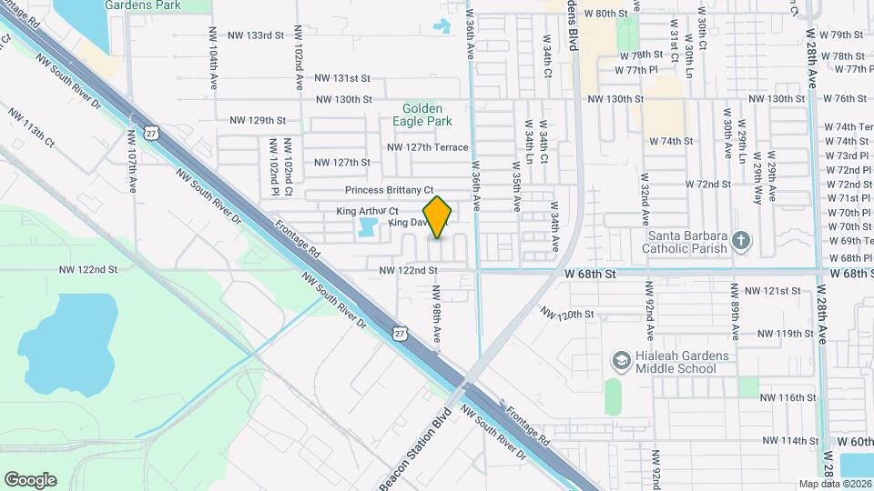 12352 NW 98th Ave Map and Location Details