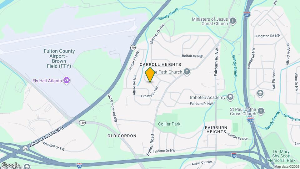 3791 Clovis Ct NW Map and Location Details