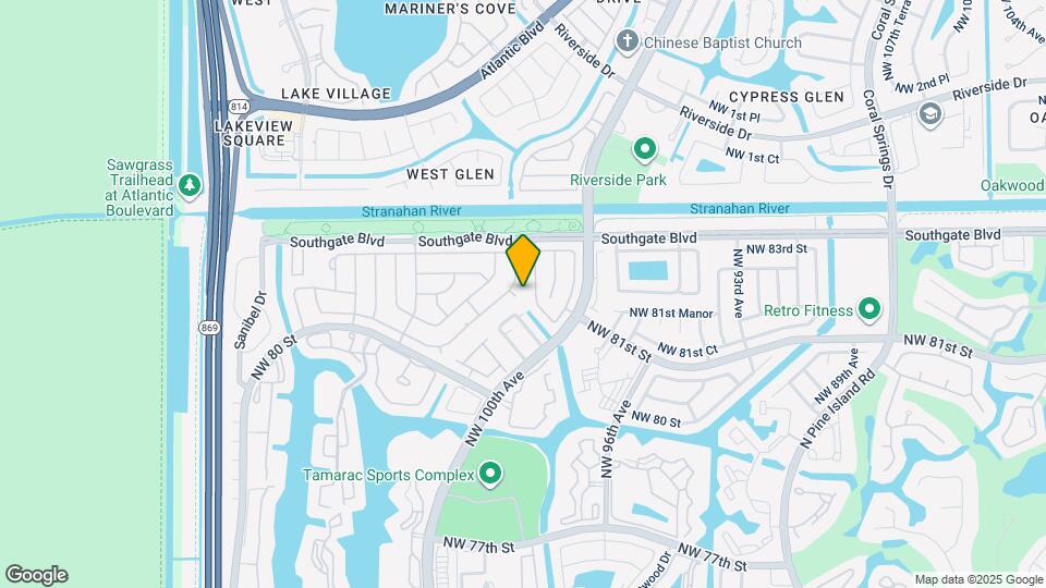 10007 NW 81st Ct Map and Location Details