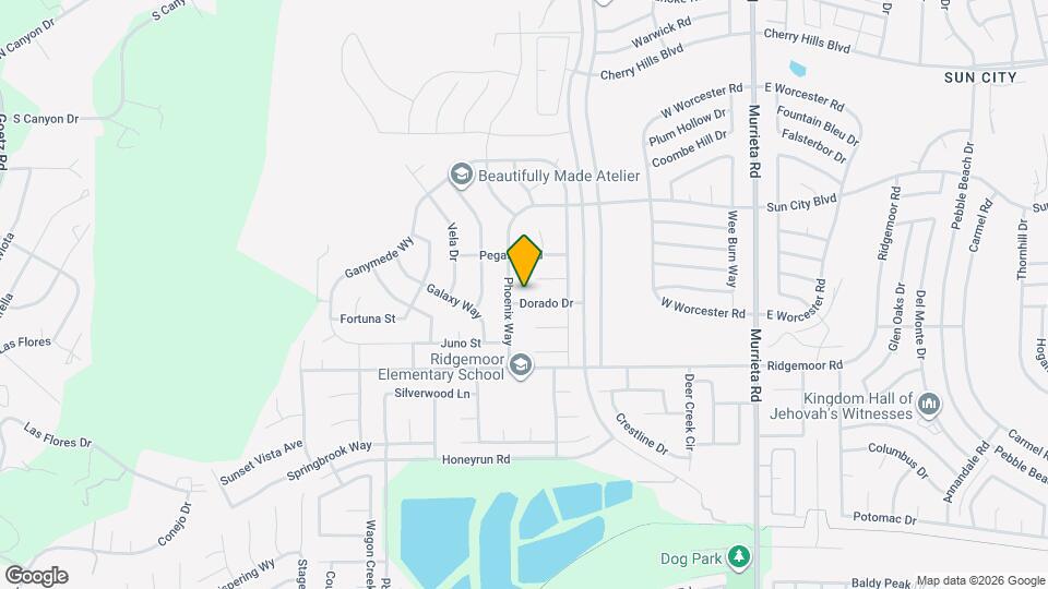 25510 Dorado Dr Map and Location Details