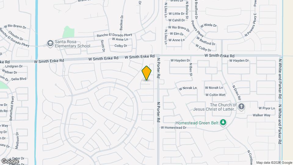 41645 W Driftwood Ln Map and Location Details