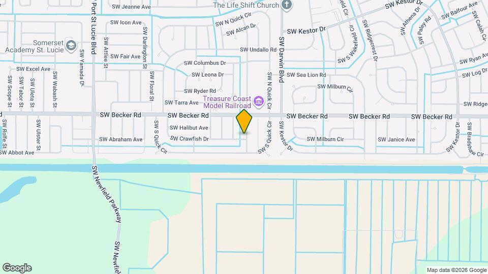 4662 SW Bradbury St Map and Location Details