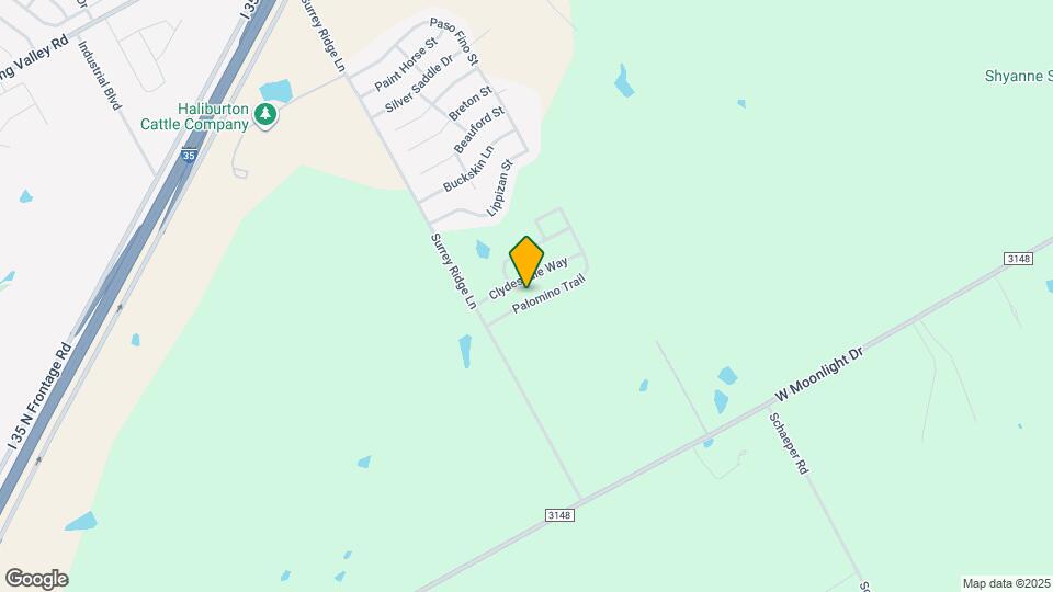 3045 Palomino Trail Map and Location Details