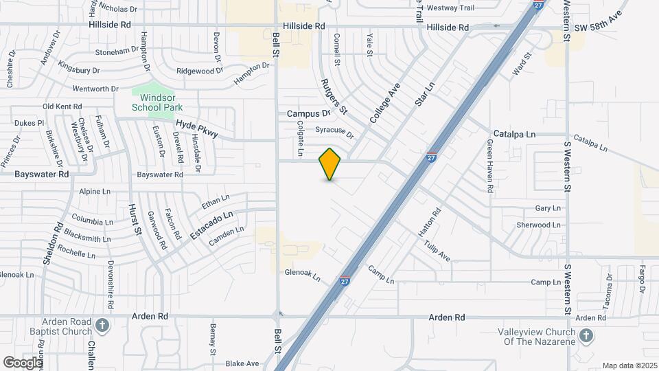 6702 Pepperdine Dr Map and Location Details