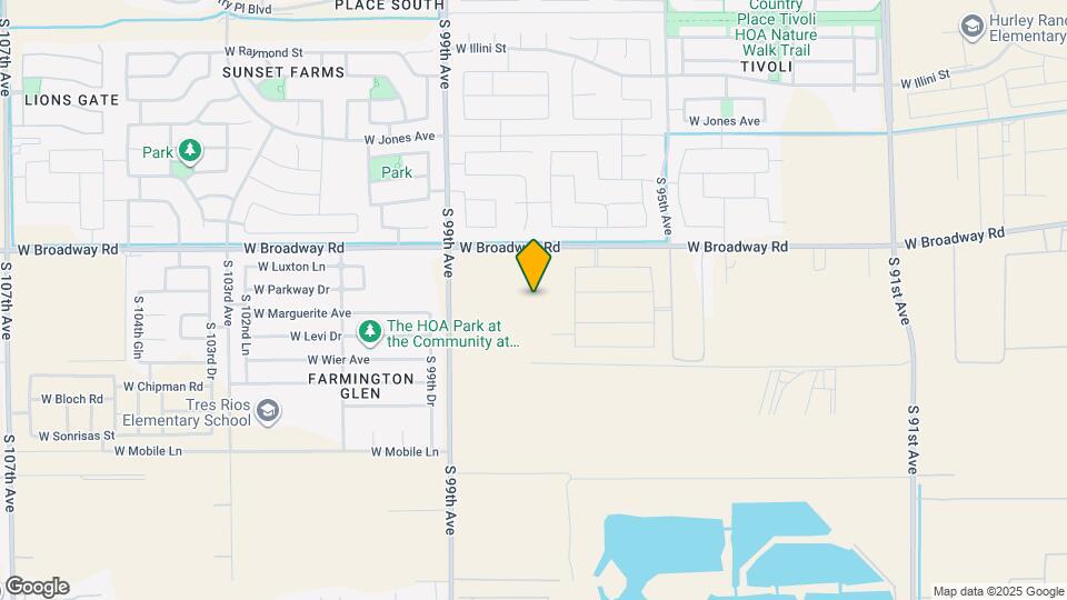 9727 W Parkway Dr Mapa y Detalles de la Ubicación