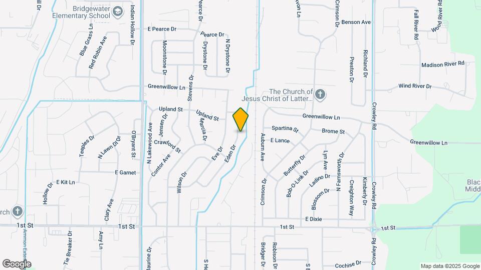 805 Eden Dr Map and Location Details