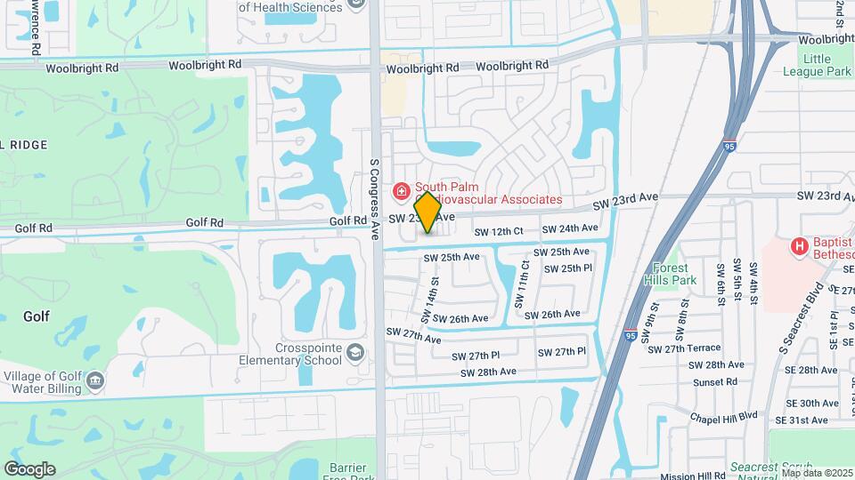 2422 Venetian Way Map and Location Details