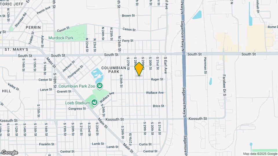 131 S 28th St Map and Location Details