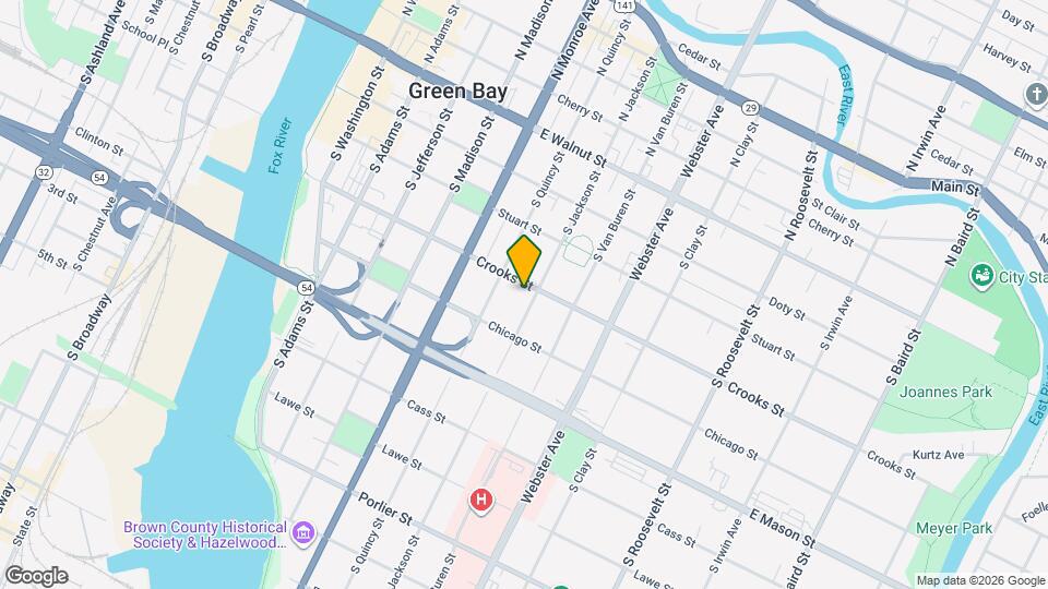 722 Crooks St Map and Location Details