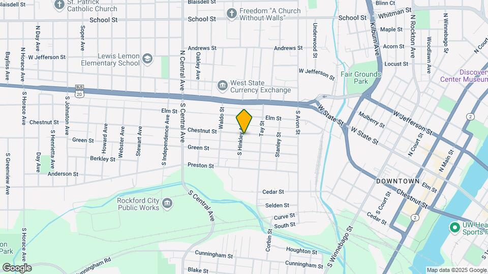 1330 Chestnut St Map and Location Details