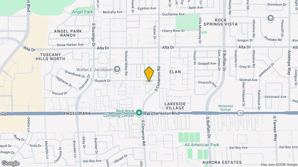 8144 Autumn Star Ave Mapa y Detalles de la Ubicación