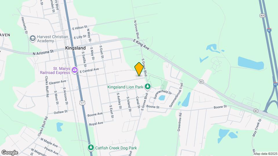 409 E Lawnwood Ave Map and Location Details