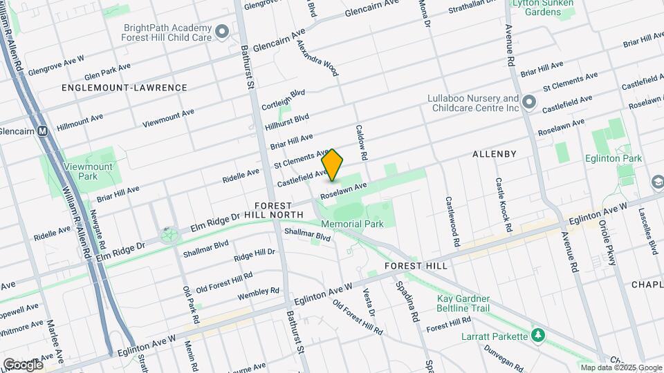 630 Roselawn Apartments Map and Location Details
