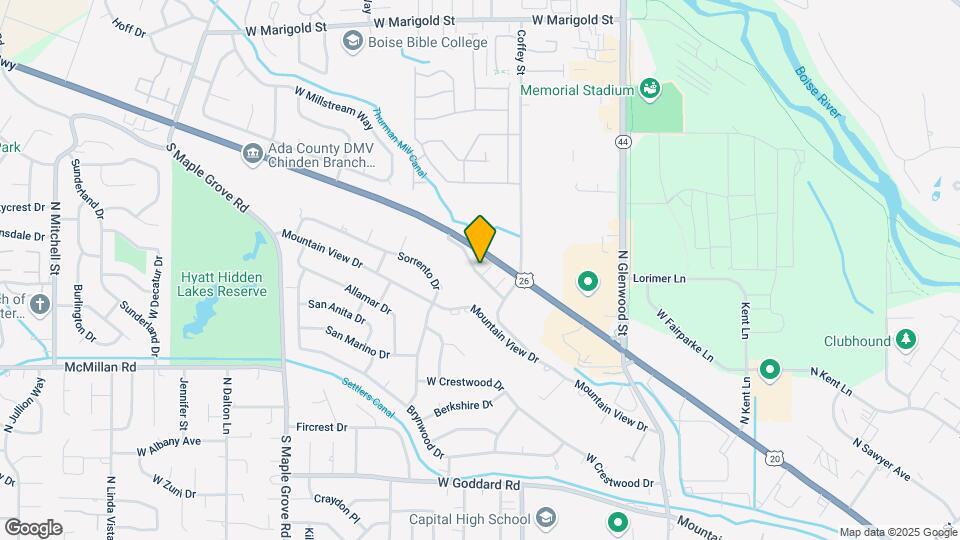 8373 W Chinden Blvd Map and Location Details