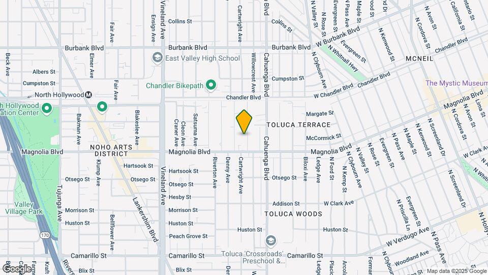 5233 Cartwright Ave Map and Location Details