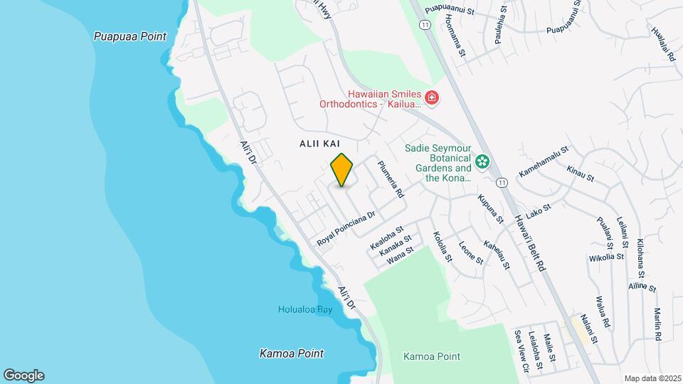 76-6188 Pakalana Rd, Unit Hein6A 3 Map and Location Details