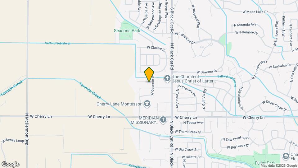 5045 W White Ash Ct Map and Location Details