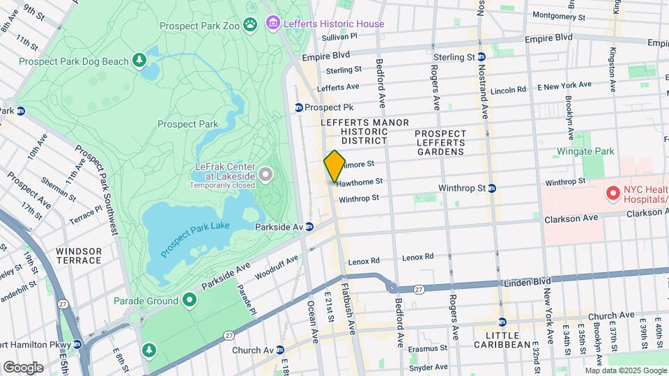 661 Flatbush Ave Map and Location Details