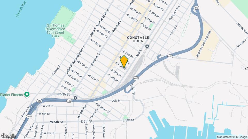 46 E 16th St Map and Location Details