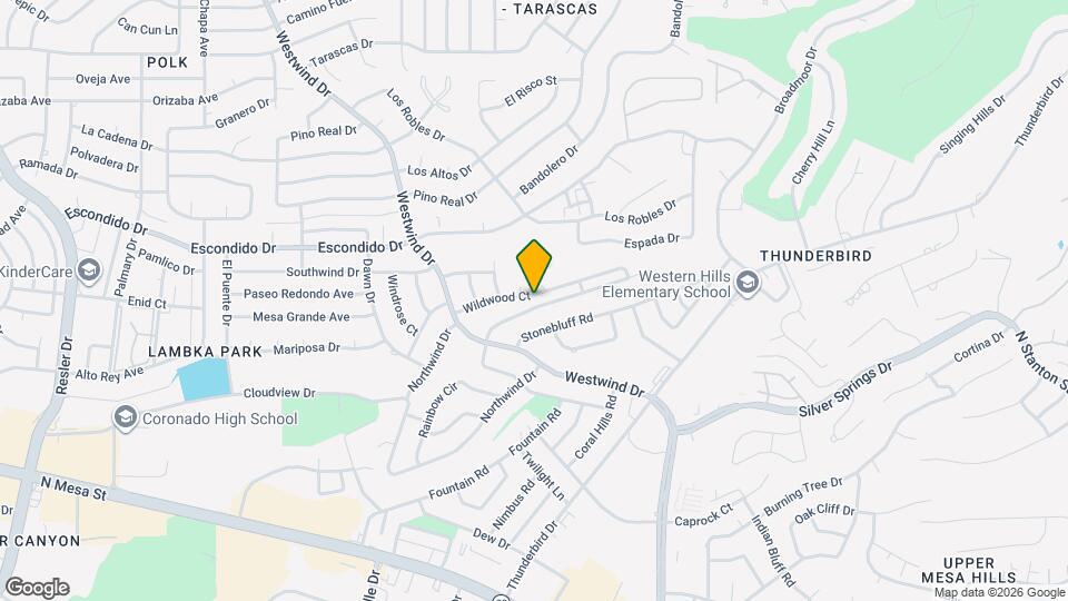 6284 Wildwood Ct Map and Location Details