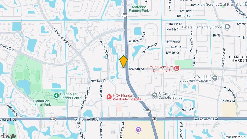 483 N University Dr Map and Location Details