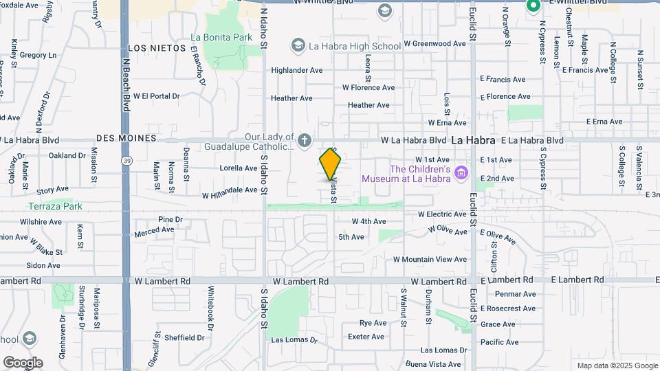 Monte Vista Manor Apartments Map and Location Details