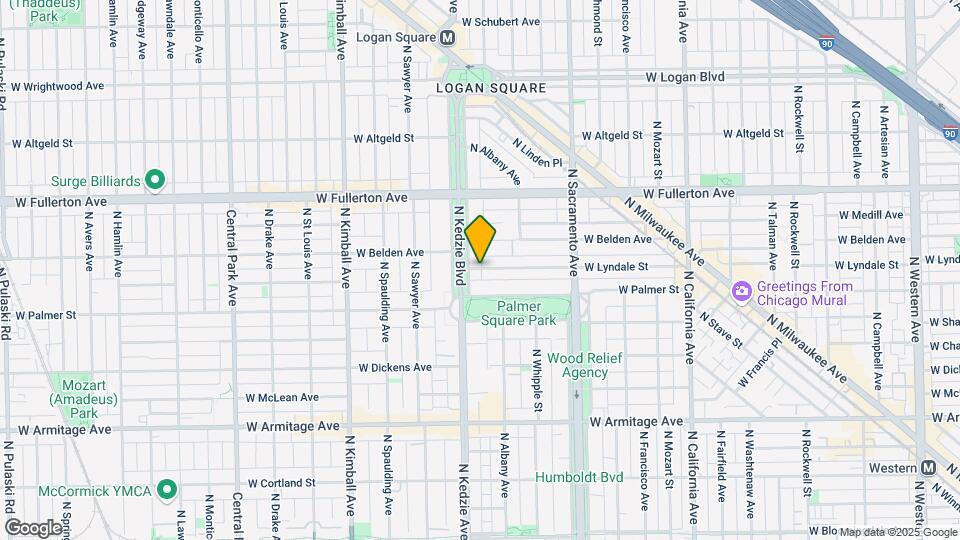 3147 W Lyndale St Map and Location Details