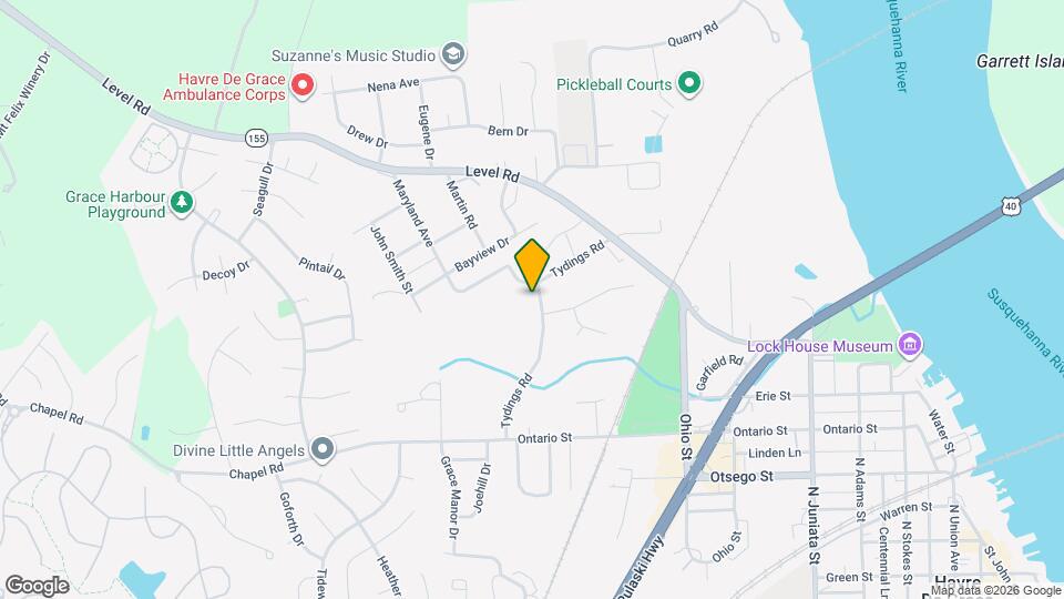 750 Tydings Rd Map and Location Details