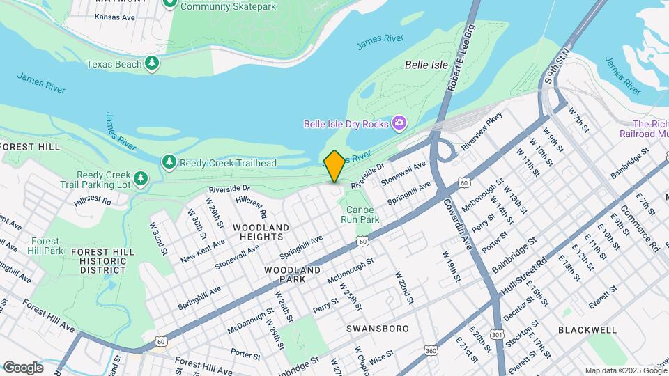2304 Riverside Dr Map and Location Details